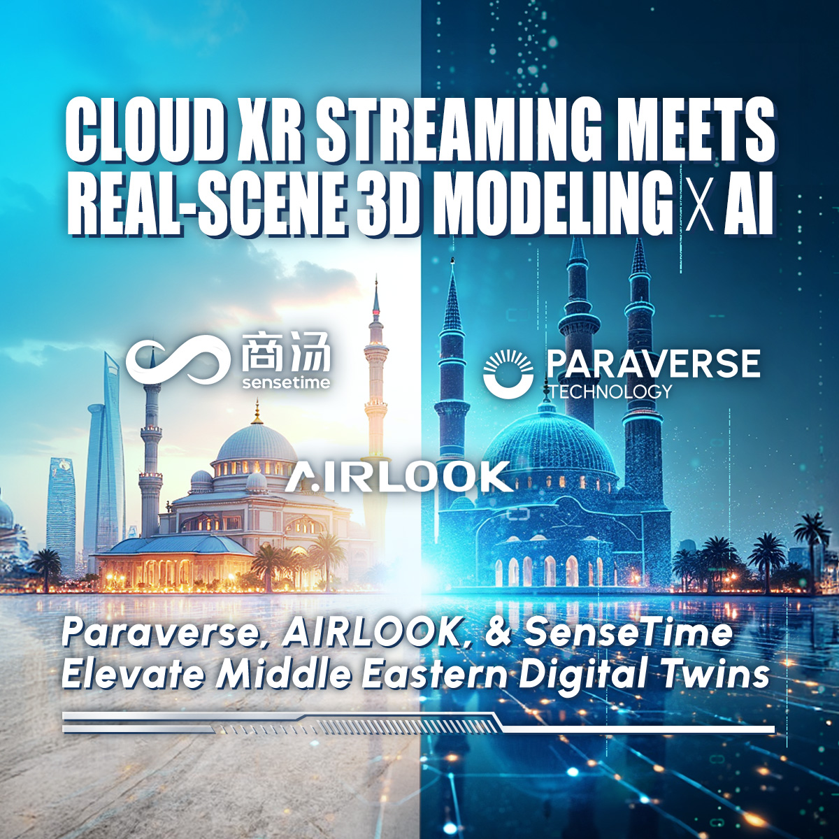 web banner Cloud XR Streaming Meets AI square